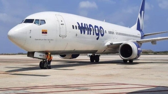Wingo retoma ruta aérea Bogotá – Caracas