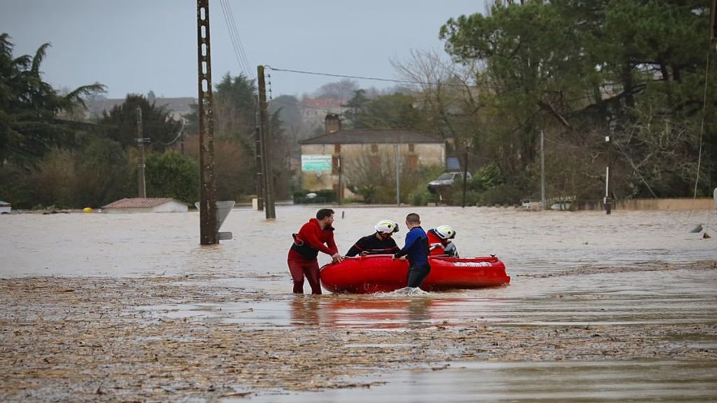 Tormentas en Francia y España dejan tres muertos