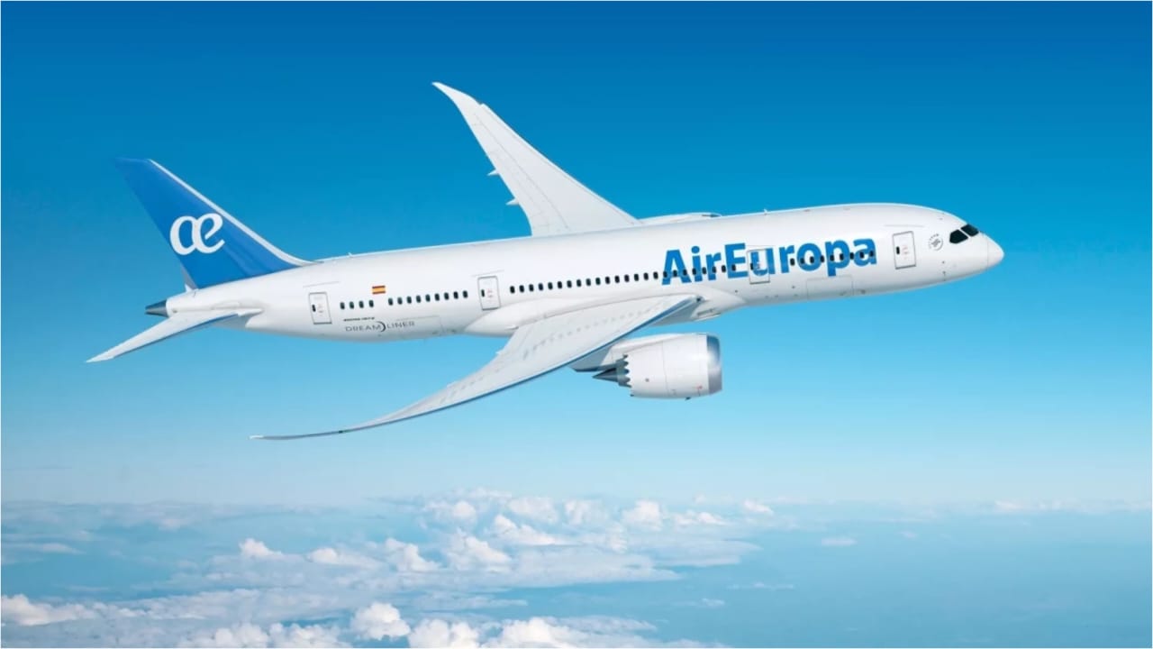 Aterrizó primer vuelo de Air Europa en Maiquetía