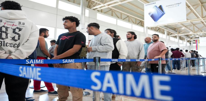 Venezuela recibe a 110 repatriados