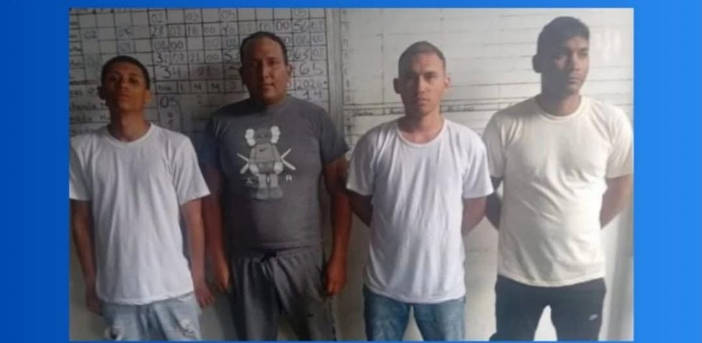 Cuatro expolibaruta presos por robo y extorsión