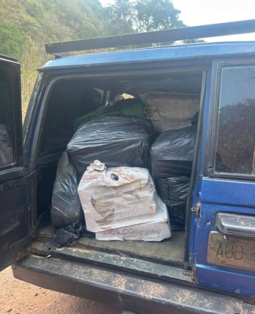 Persecución culminó con la incautación de 568 kg de drogas