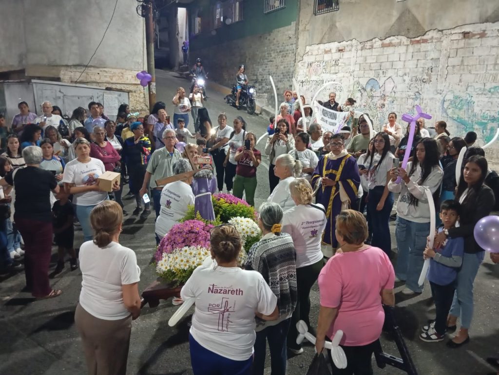 Iniciaron Peregrinación del Nazareno en San Pedro