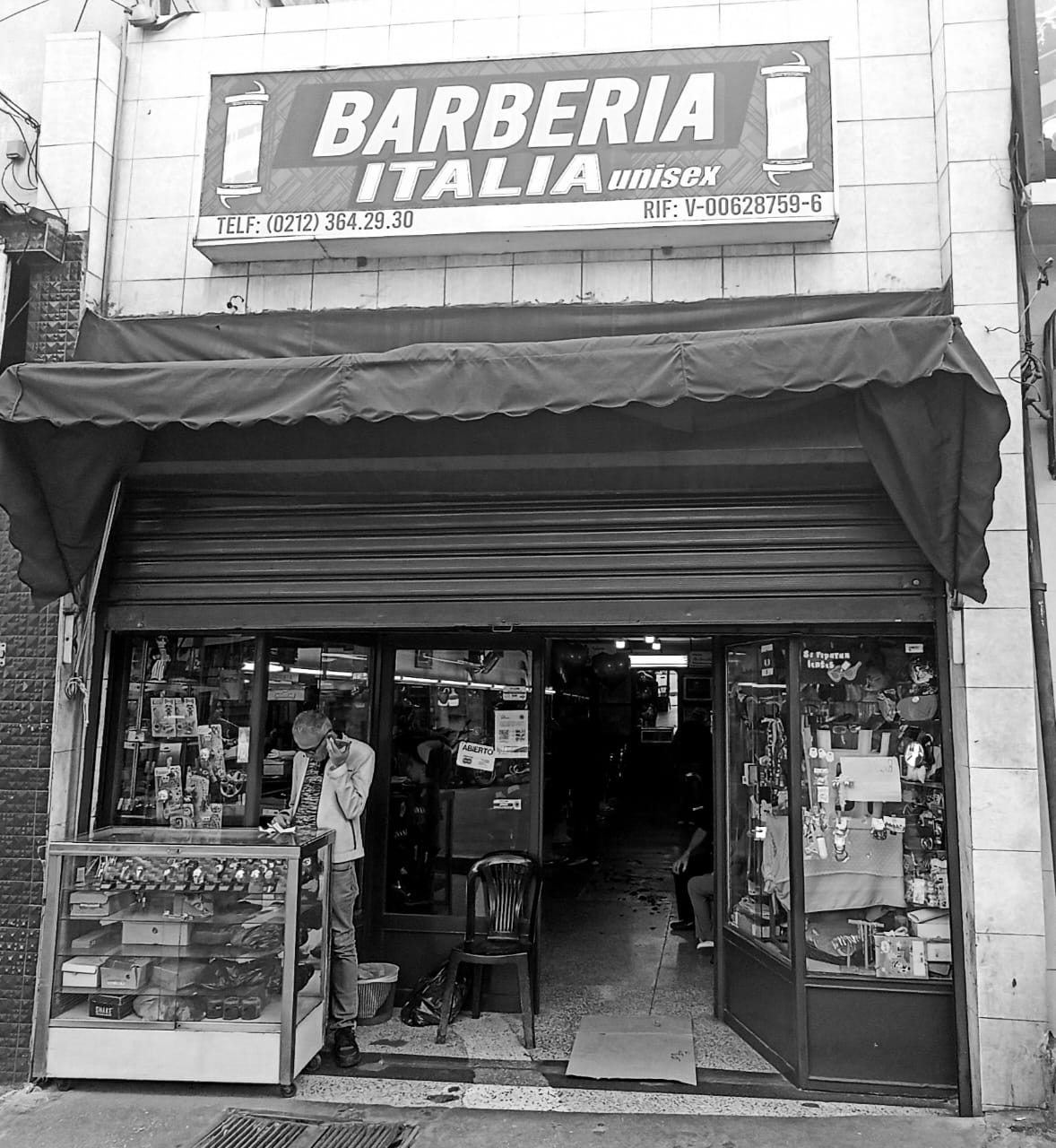 Barbería Italia, un lugar lleno de historias