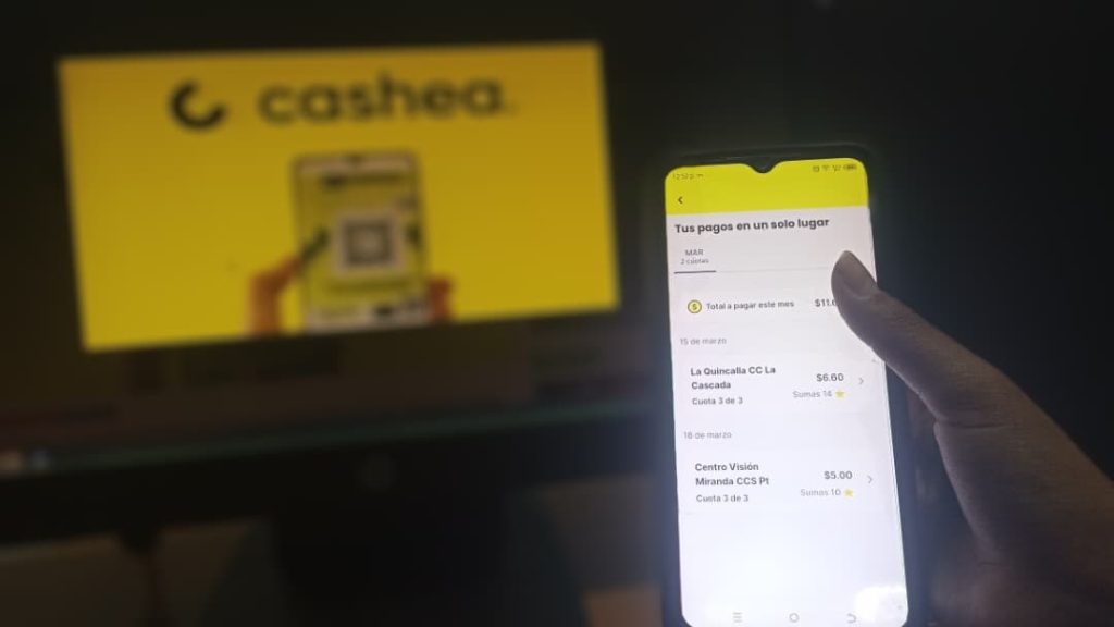Cashea lanza actualización con pantalla de pagos