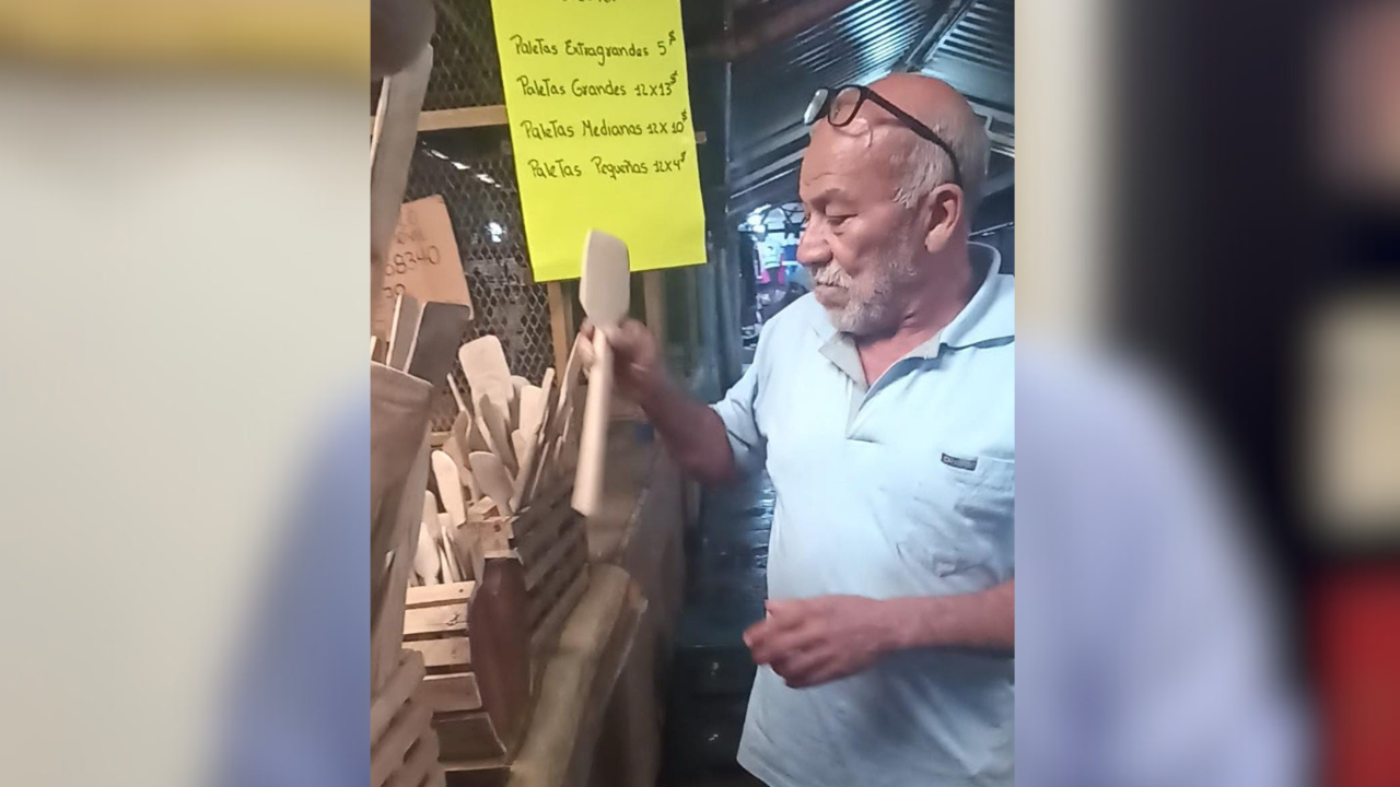 Luis Farrán, un artesano de la madera en El Paso