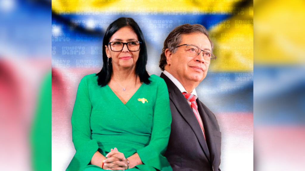 Delcy Rodríguez anuncia encuentro de alto nivel con Gustavo Petro