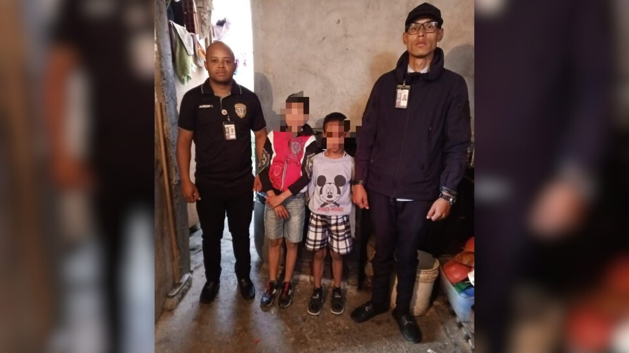 Hallados dos niños que estuvieron cuatro días escondidos