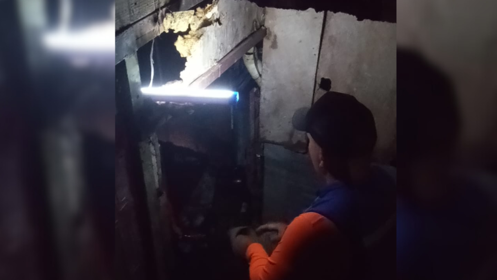 Varios heridos en incendio de una casa en Carrizal