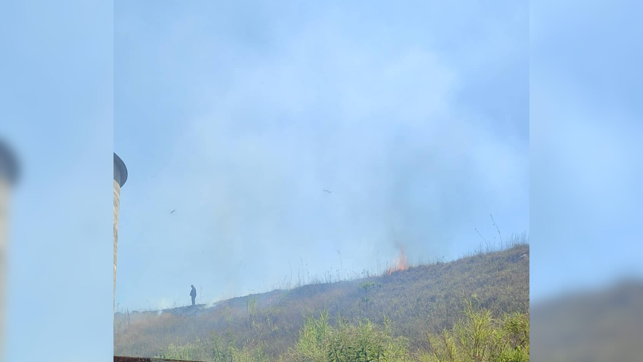 Carrizal en alerta por incendios forestales