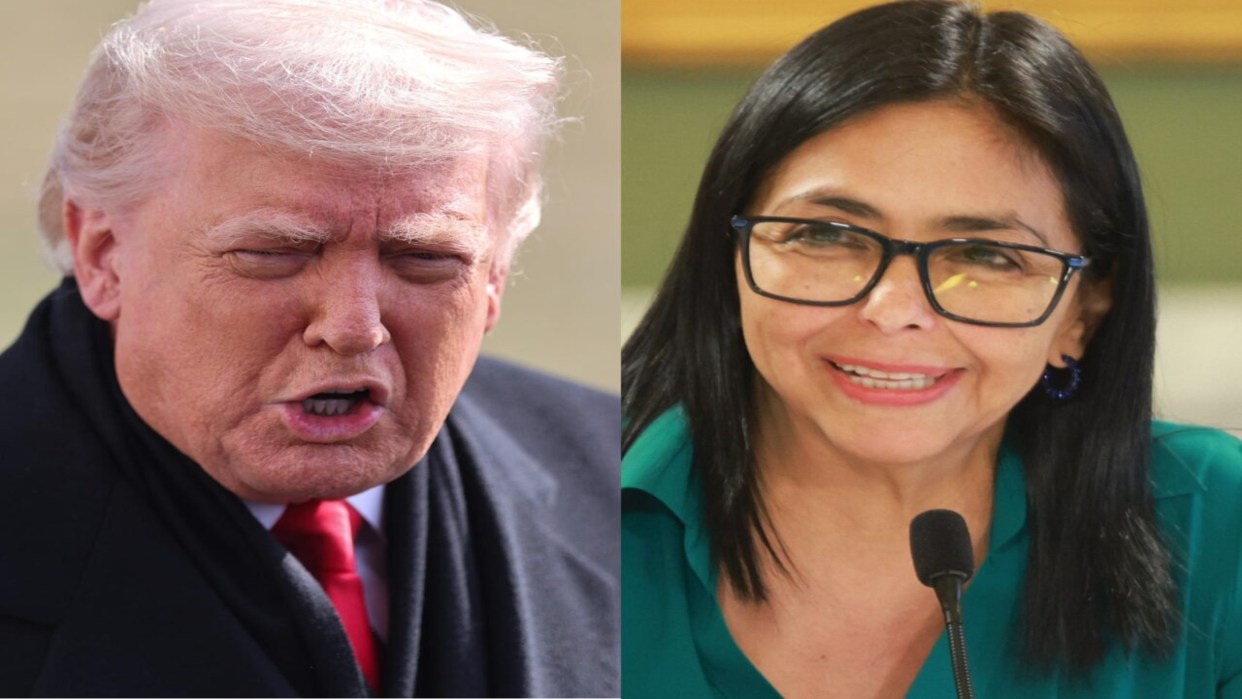 Trump: “Delcy Rodríguez ha hecho un buen trabajo, me llevo bien con ella”