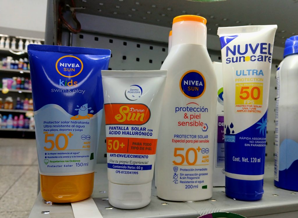 Un protector solar se cotiza en $5,99
