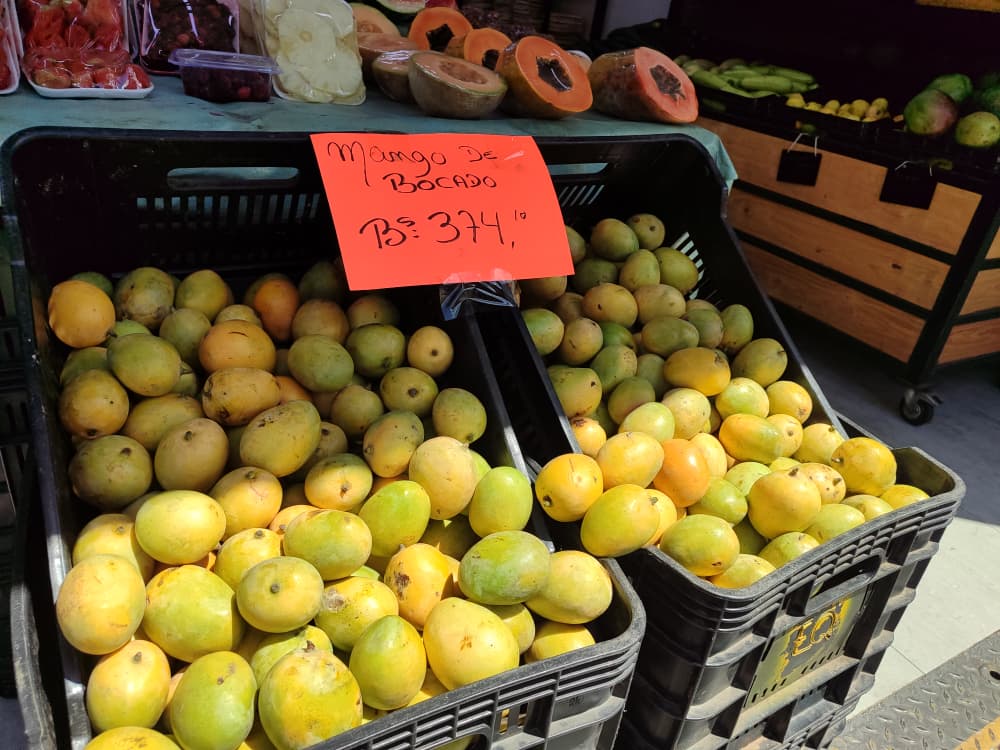 Aparece el mango de bocado a Bs. 374