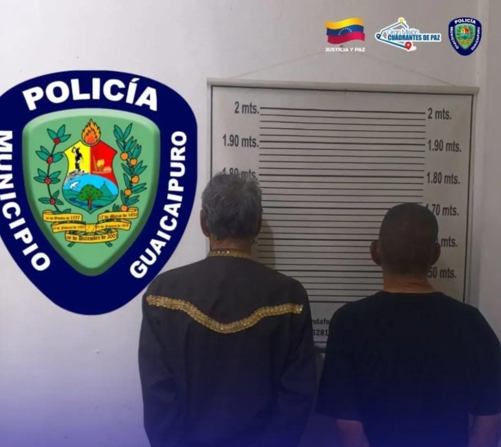 Poliguaicaipuro captura a dos hermanos por agredir a una mujer