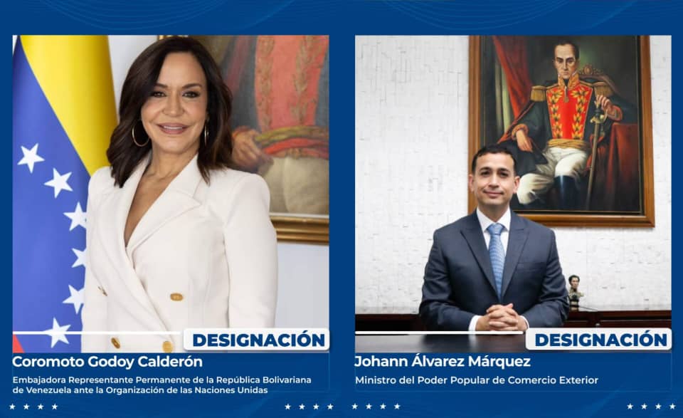 Delcy Rodríguez sigue cambiando su gabinete