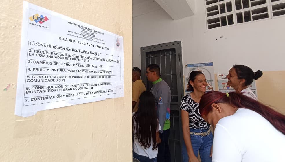 Las mujeres fueron protagonistas de la Consulta Popular
