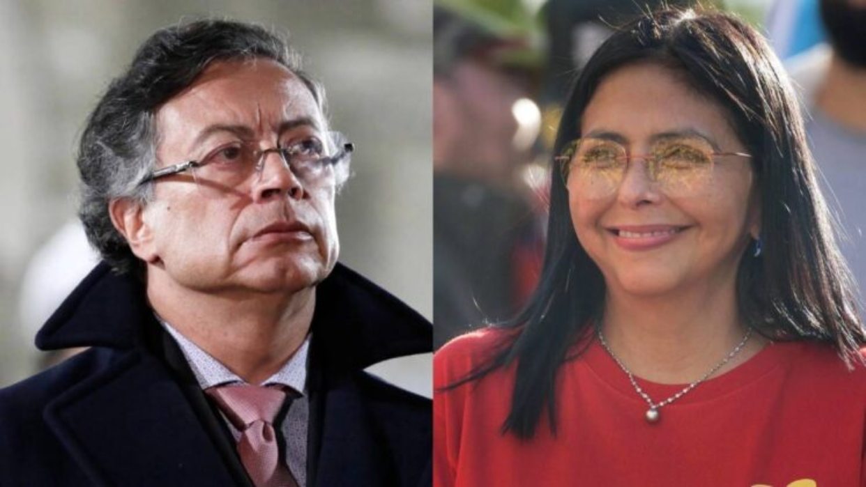 Suspendida reunión entre Delcy Rodríguez y Petro