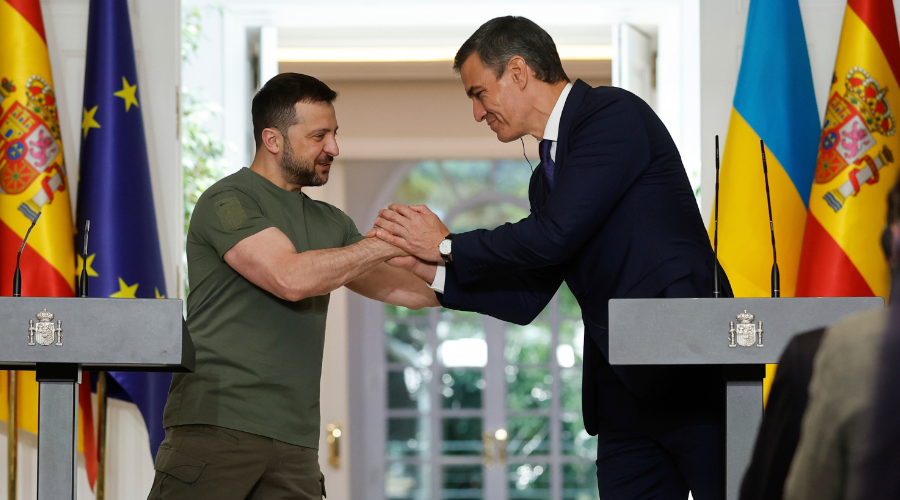 Zelenski visitará España este miércoles