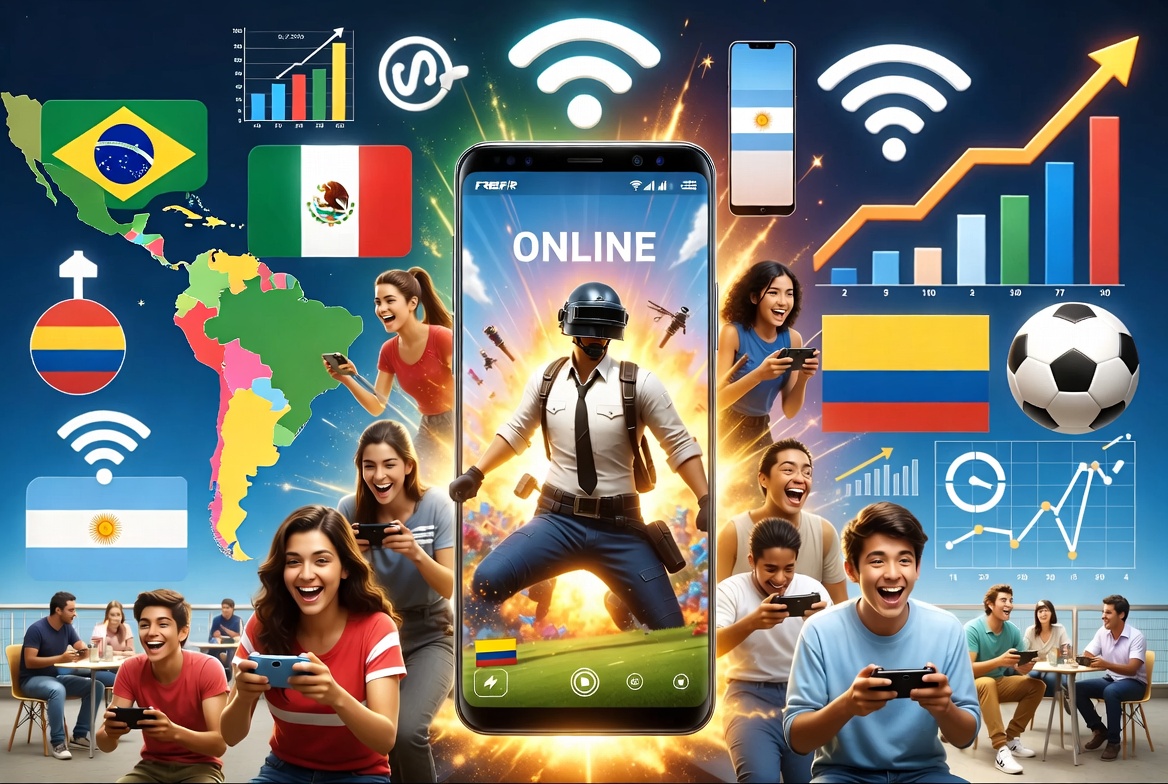 ¿Por qué Latinoamérica es uno de los mercados de juegos online más populares?