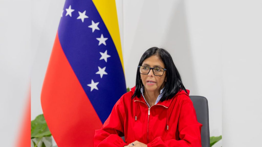 Delcy Rodríguez: hay que trabajar y dejar trabajar