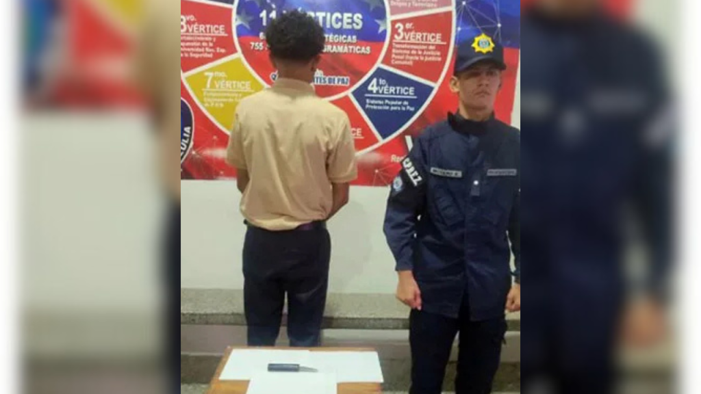 Preso menor por amenazar de muerte a otro adolescente