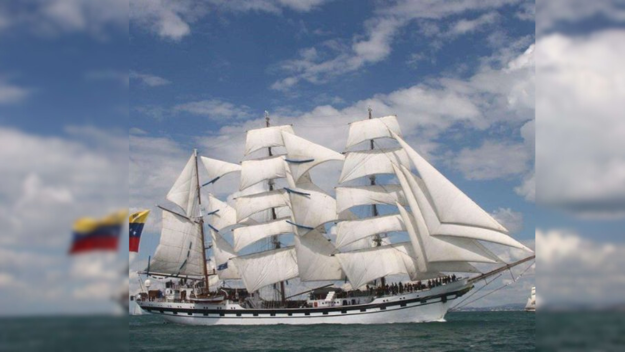 Buque Escuela Simón Bolívar zarpa este sábado en su 36º. Crucero de Instrucción