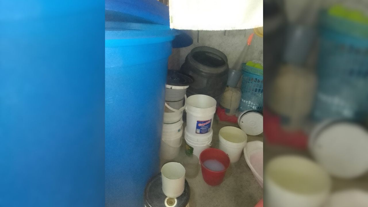 Colinas de la Matica cumple 40 días sin agua