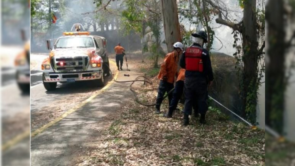Doble incendio de vegetación afecta kilómetros 8 y 9 de la Panamericana