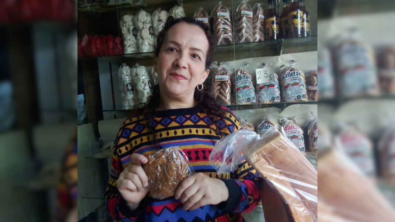 Los besitos de coco de Lisbeth que endulzan a más de uno