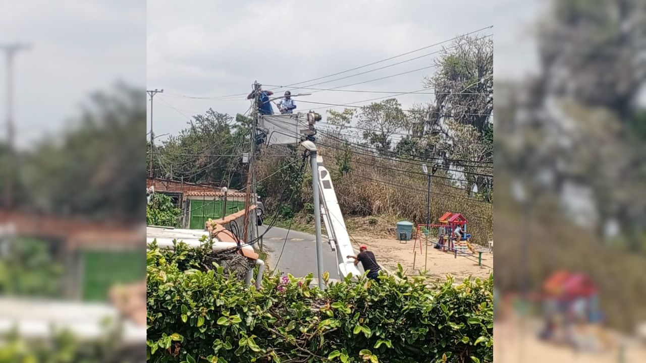Trabajadores de Corpoelec ocasionaron un desastre en Lagunetica