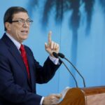 El ministro de Relaciones Exteriores de Cuba, Bruno Rodríguez