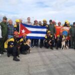 Rescatistas cubano