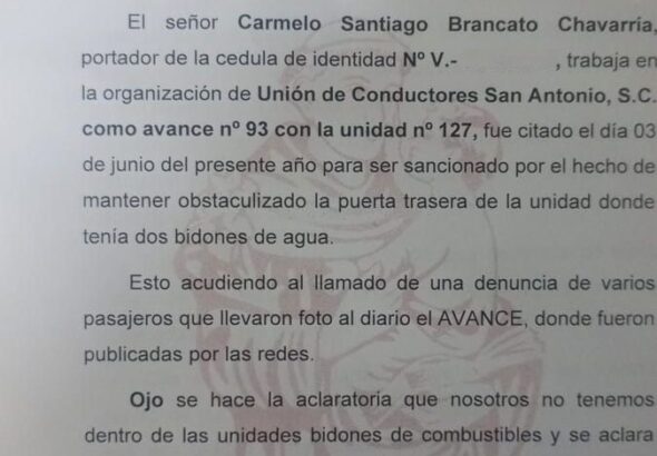 comunicado