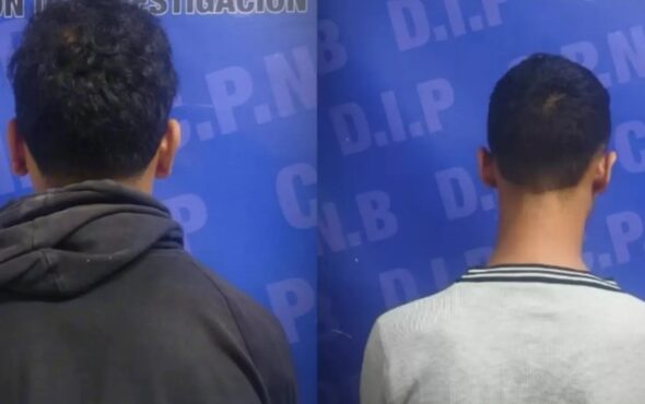 dos de los tres detenidos