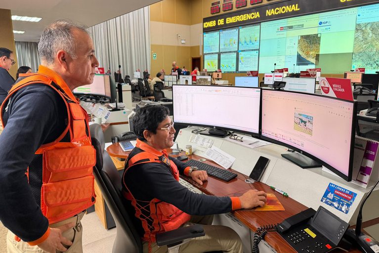 Terremoto de 7,2 en Perú fue percibido "fuerte", sin que se reporten daños hasta ahora