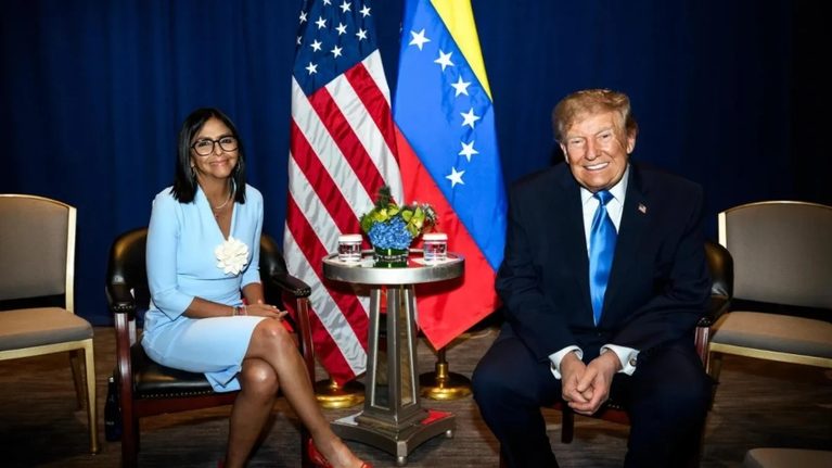 delcy-rodriguez-y-donald-trump-69114