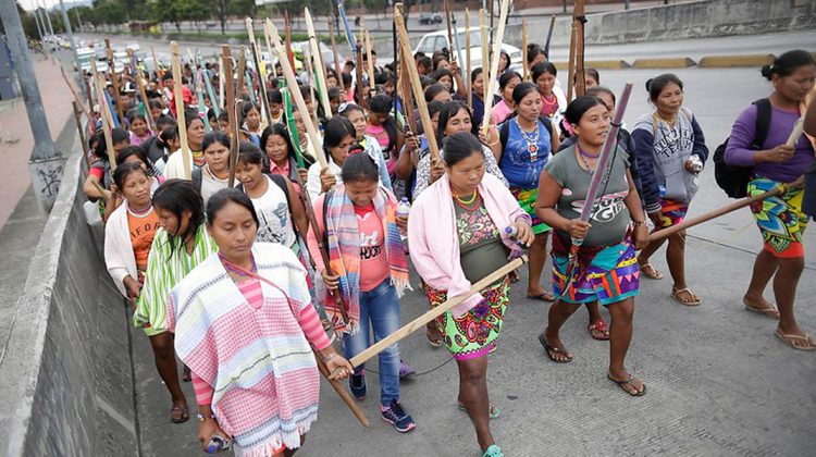 1 Comunidades-indígenas-durante-una-protestas-en-Bogota