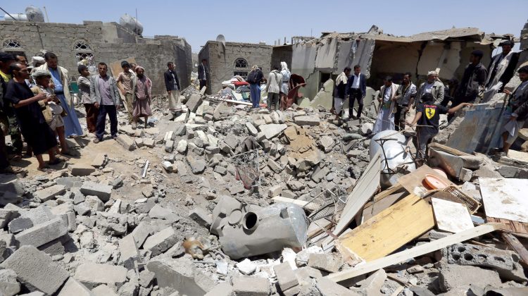 Saudi Arabia leads strikes on Houthi rebels in Yemen