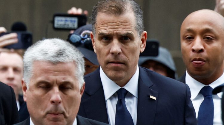 Hunter Biden, son of U.S. President Joe Biden, arrives for a closed deposition with members of the Republican-led House Oversight Committee conducting an impeachment inquiry into the president, at the O'Neill House Office Building in Washington, U.S., February 28, 2024. REUTERS/Evelyn Hockstein