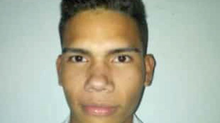 Alexis Daniel Páez Briceño desaparecido