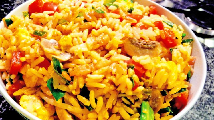 Arroz vegetariano