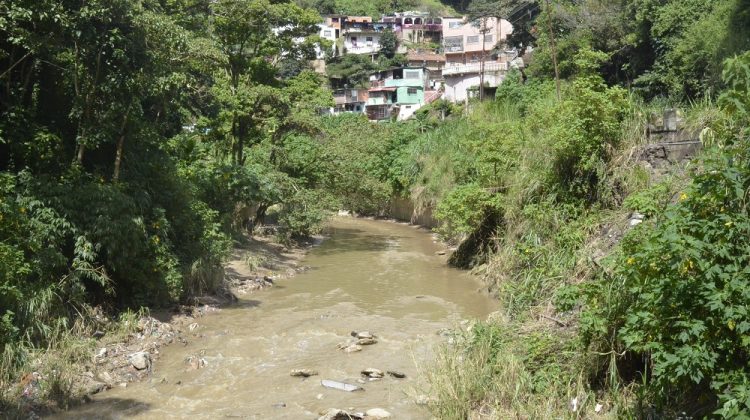 Basura en el río