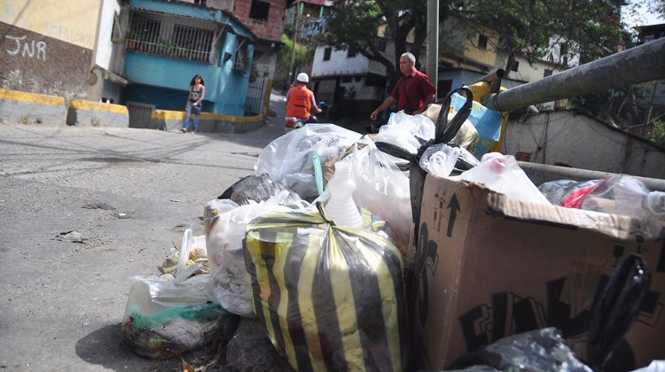 Basura en la linea