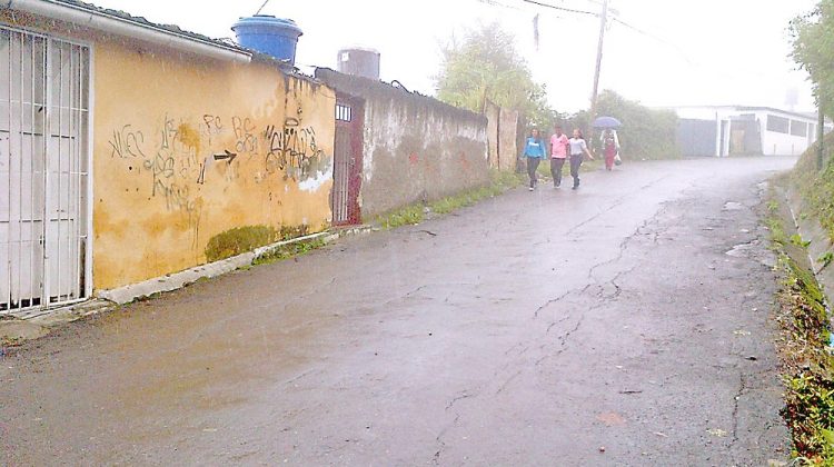 Calle colgio de La Gunetic