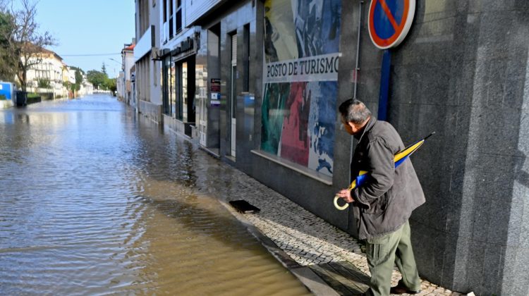 Inundaciones en Portugal. EFE/EPA/CARLOS BARROSO