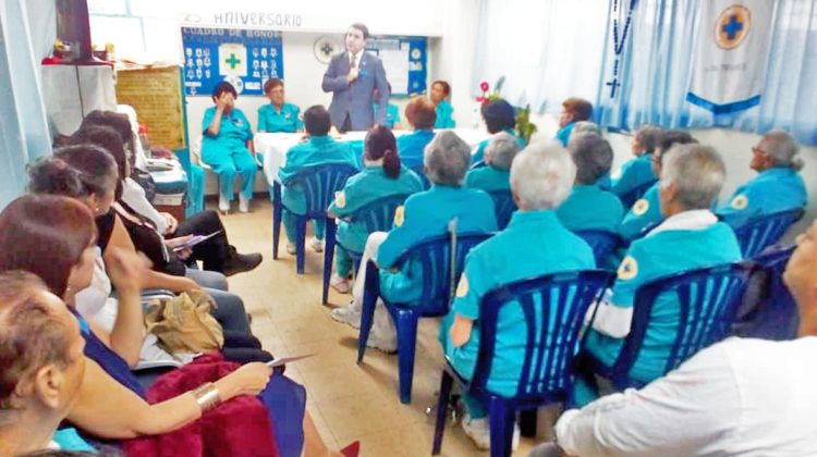 Damas de azull