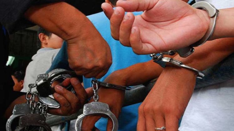 Detenidos tres