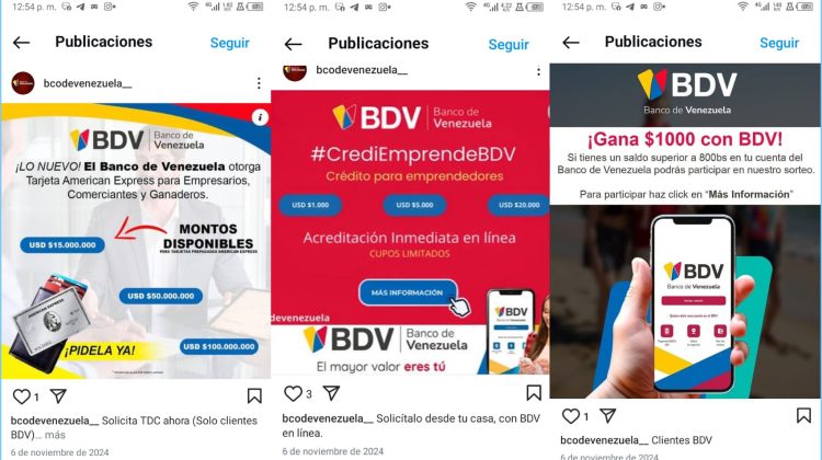 FRAUDE BANCO DE VENEZUELA