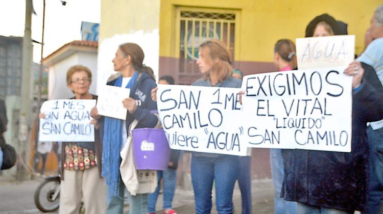 GO Protesta por agua