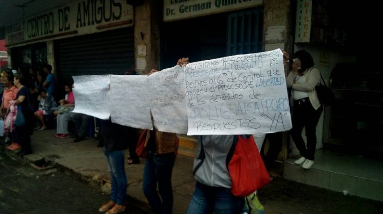 GR Continuan detenidos por manifestaciones